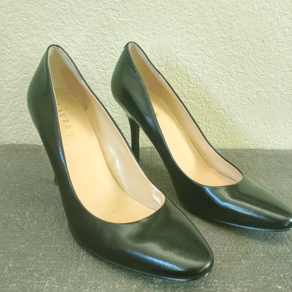 Lauren By Ralph Lauren Classic Black Heels